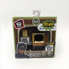 Batman Tiny TV Classics Real Working TV And Remote Top Scenes Classic Batman