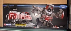 Transformers MPG-06S Trainbot Kaen Takara Tomy, Kaen Figure + Main Box Raiden