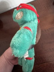 Vintage 1988 Ace Novelty TMNT Teenage Mutant Ninja Turtles Raphael 9.5” Plush