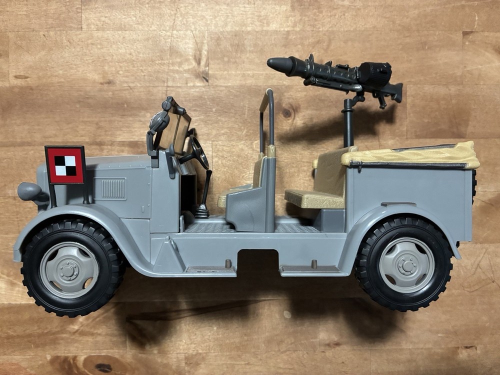 Indiana Jones 3.75” Hasbro Troop Car Raiders Of The Lost Ark Vehicle Loose
