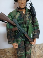 1998 21ST Century Toys 12” Soldier Camo Helmet & Accessories See Photos (#004)