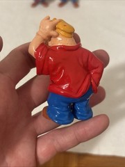 (4) 1989 Bully Disney Duck Tales 3.5″ Beagle Boys Figure Lot Germany
