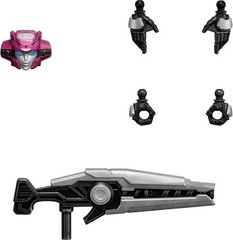 WB Blokees Transformers – Classic Class 13: Elita-1 (Transformers One) Model Kit