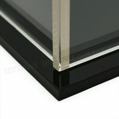 US 16″/40cm Acrylic Plastic Display Box Big Perspex Case Dustproof Self-Install