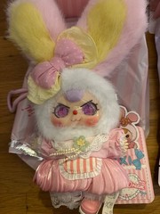 Baby Three Cream Berry Rare Eyes Lolita Dream Mini Plush Pendant