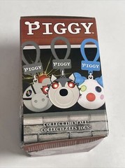 Piggy Blind Box Light Up Clips Mystery Figure Clip One Random New Damaged Box