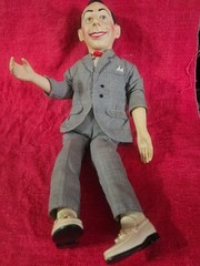 Vintage 1987 Pee-Wee Herman Talking Pull String Doll 16” Paul Reubens Work Voice