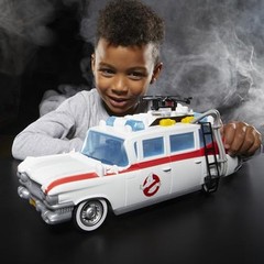 Ghostbusters Ecto 1 Vehicle Toy with Slimer Accessory for Kids Ages 4 and Up