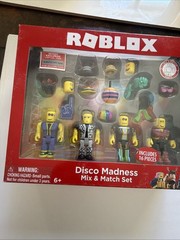 NEW Roblox Disco Madness Mix & Match Set Sealed Virtual Item Code Jazwares