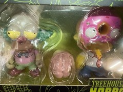 Donut Homer Krusty Clown Treehouse Of Horror Kidrobot Simpsons zombie set