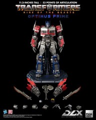 threezero Optimus Prime DLX Rise of the Beasts 11.2″ Figure Sword Axe