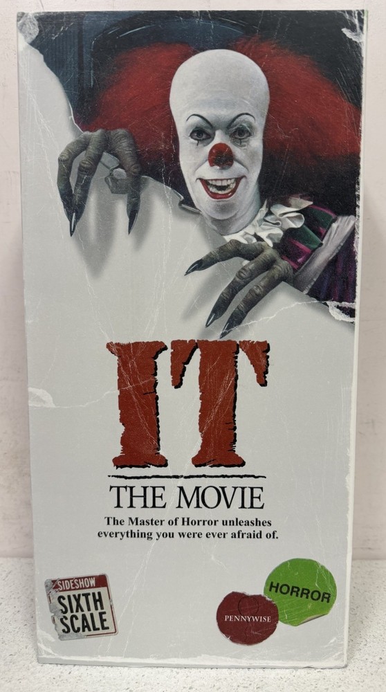 PENNYWISE TIM CURRY IT STEPHEN KING SIDESHOW COLLECTIBLES 1/6 SCALE FIGURE