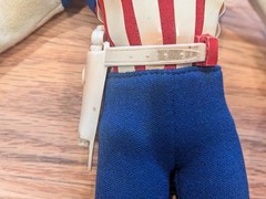 Ideal Toys Captain Action Captain America 1966 12″ figure as pictured