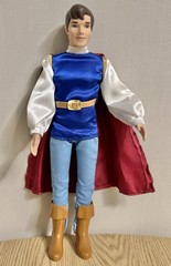 Very Rare Disney Store 12″ “The Prince” Doll from Snow White & The Seven Dwarves