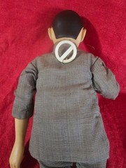 Vintage 1987 Pee-Wee Herman Talking Pull String Doll 16” Paul Reubens Work Voice