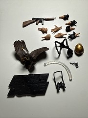 BBTS Eagle Force Captain Eagle 1/18 Action Figure Accessories Lot