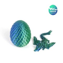 3D Printed Dragon Crystal Fully Articulated Dragon Fidget Toys Home Office Decor