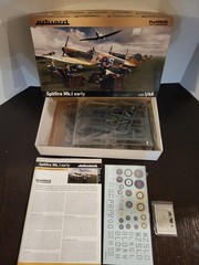 Spitfire Mk.I Early 1:48 EDUARD Plane Model Kit NEW MIB Unbuilt