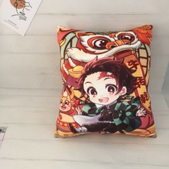 Demon Slayer Anime Manga Peripherals New Year’s Double Sided Printing Pillow