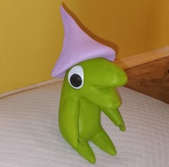 Smiling Friends Sitting Glep Figurine I 3d Printed Figurine | Adult Swim