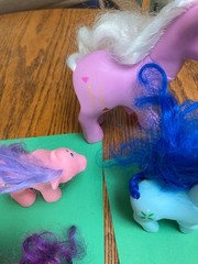 Lot Of 15 My Little Pony Figures Various Sizes Years Generations few Unicorns