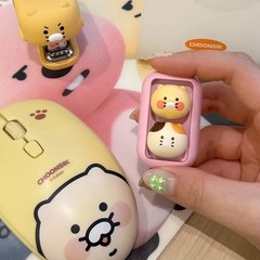 Official Kakao Friends Ryan Choonsik Keyboard Fidget Toy Clicky Keycap Keyring