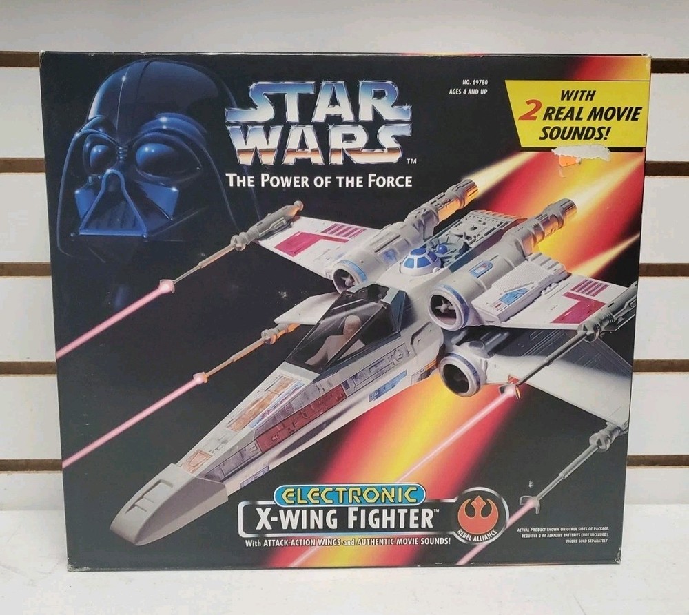 1995 Kenner – Star Wars: Power of the Force – Electronic X-Wing Fighter – Sealed
