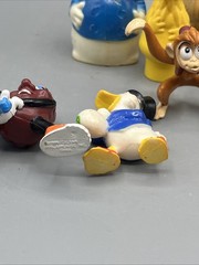 Lot 14 Vintage Character Figurines Sesame Street Disney Garfield Raisin PVC Toys