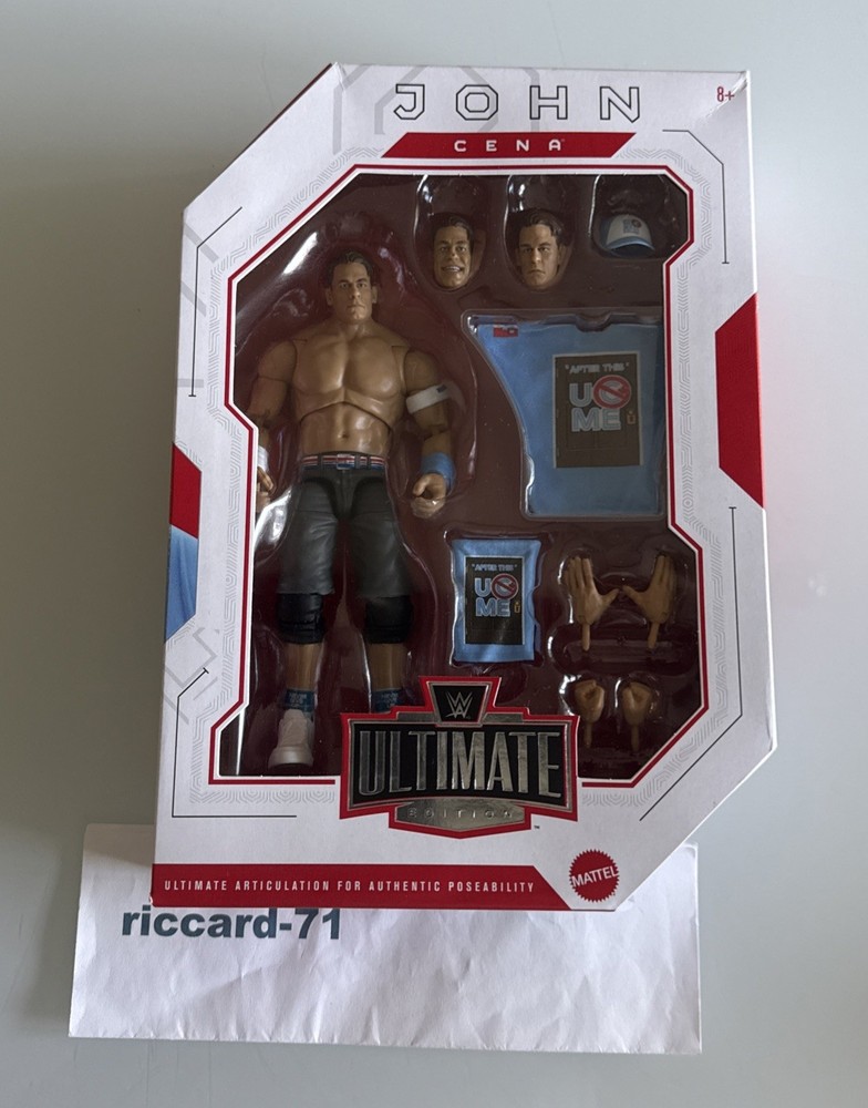 WWE Ultimate Edition 31 John Cena 6″ Action Figure U Can’t See Me Shirt