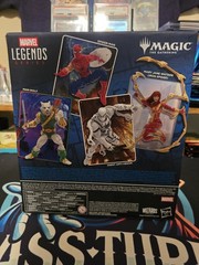 Marvel Legends Magic the Gathering Battle Damaged Spider-Man Figure w/ Card New