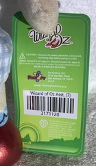 New Dorothy Wizard of Oz Plush Wicked Cute Toy Stuffed Doll 9″ NWT