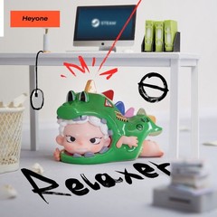 Heyone Crazy Office A Guide To The Breaking Point Series Blind Box Figure Toys