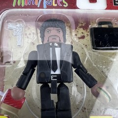 Pulp Fiction MiniMates Jules & Vincent Action Figure Set 2014 Mini Fig Lot Rare