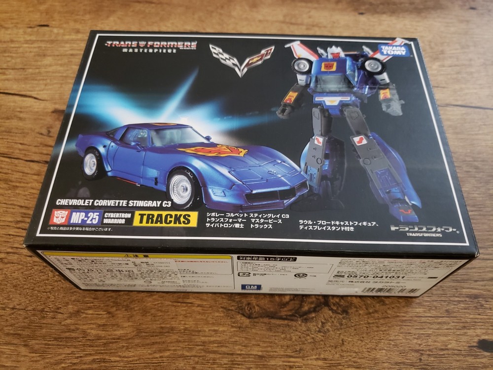 Transformers Masterpiece MP-25 G1 TRACKS ((AUTHENTIC)) TAKARA TOMY New!