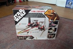 Star Wars 30th Anniversary V-Wing Starfighter ROTS Hasbro 2006 Non-Mint Box 3.75