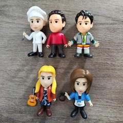 5pcs Friends SMOLS Joey Monica Rachel Phoebe Ross Culturefly TV Series