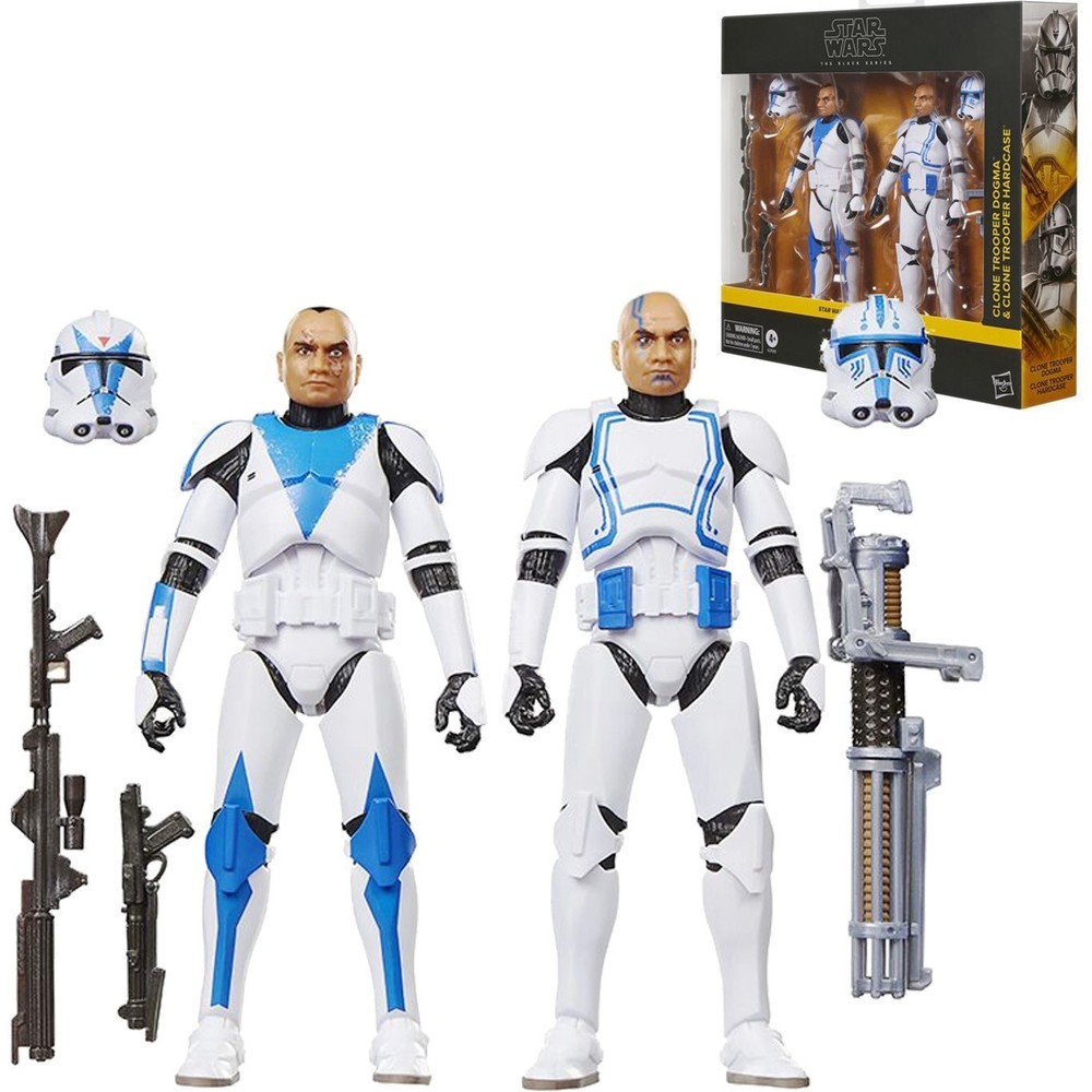 Star Wars Black Series 6″ Clone Trooper Dogma Hardcase Clone Wars 2-Pack 260715