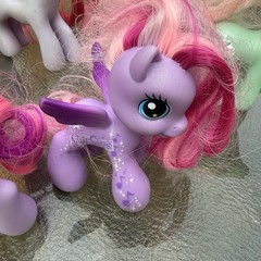 Big Lot Of My Little Ponies Varied Conditions And Years 8 Pieces 06’ 02’ 08’