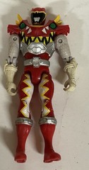 Lot Of 5 Power Rangers -Blue, Yellow, Pink, Green, Red