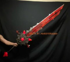 Genshin Impact Diluc Ragnvindr 1/1 Scale Cosplay Wearable Custom Prop