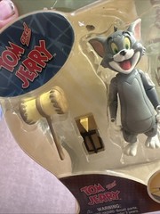 2012 Jazwares Toys Hanna-Barbera Tom & Jerry 3.5″ Tom Action Figure DMG Package