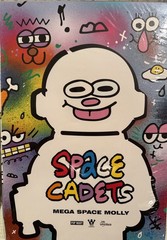 Pop Mart Mega Space Molly 400% Jon Burgerman Space Cads Puff