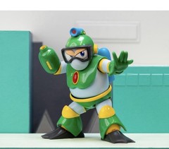 Jada Toys Mega Man Bubble Man Deluxe Action Figure