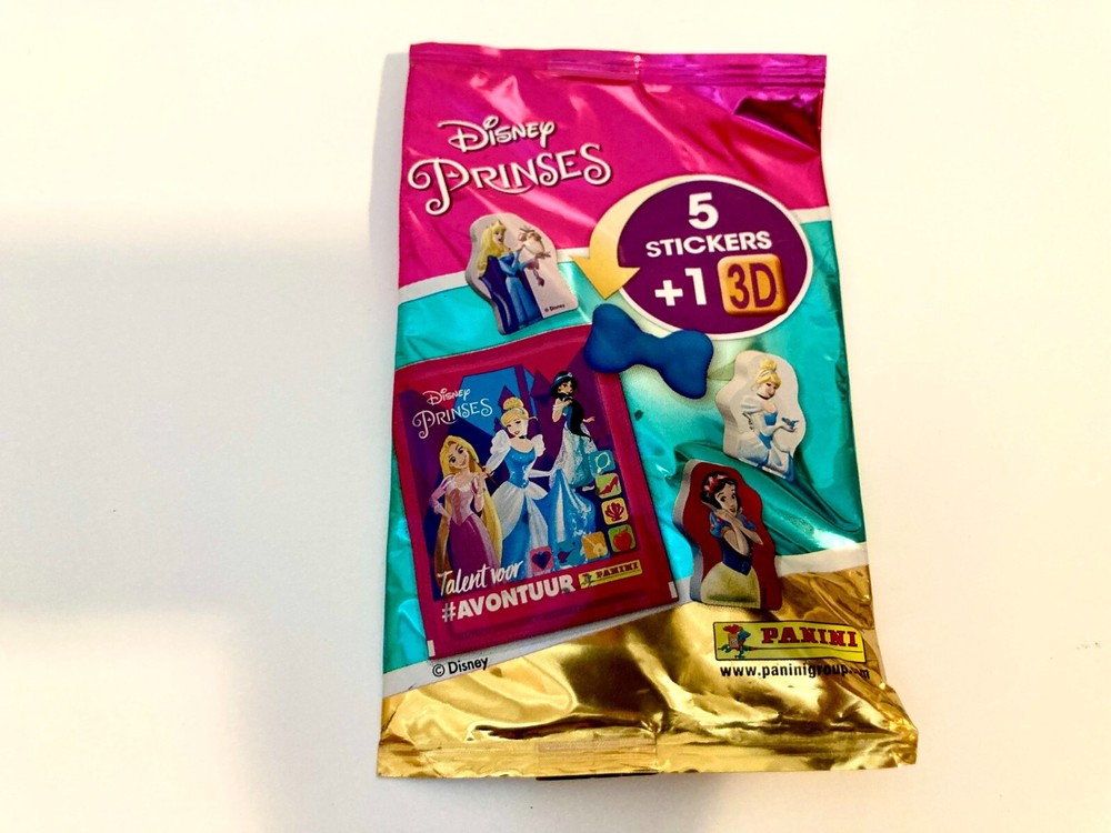 RARE Panini Disney Princess Sticker Blind Bag