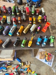 Thomas The Train And Friends Magnetic, Misc Train Cars Wooden Lot everything.
