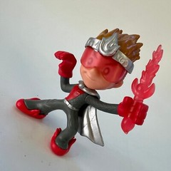 Ninja Kidz TV Series Mini 2.5″ Action Figure Toy Lot of 2