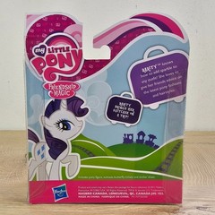 Hasbro My Little Pony Rarity G4 Brushable with Suitcase Butterfly Pet MLP 2011