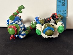 TMNT Teenage Mutant Ninja Turtles Sewer Sport All-stars Leo & Raph Playmate 1991