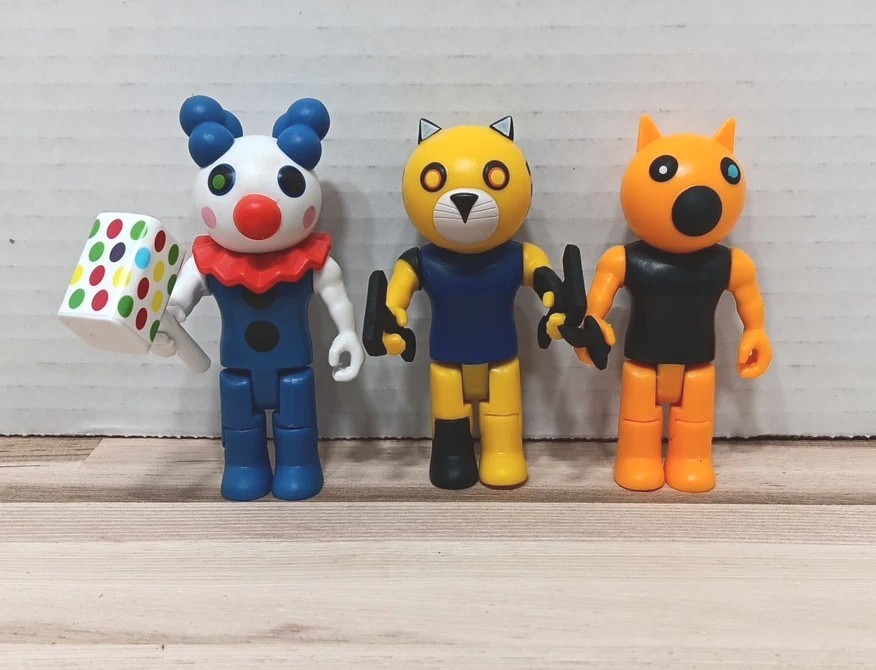 Roblox Game Toy Piggy Series 1 Tigry Foxy Clowny Phatmojo Set