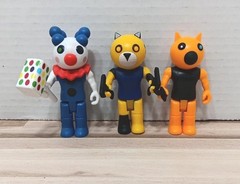 Roblox Game Toy Piggy Series 1 Tigry Foxy Clowny Phatmojo Set